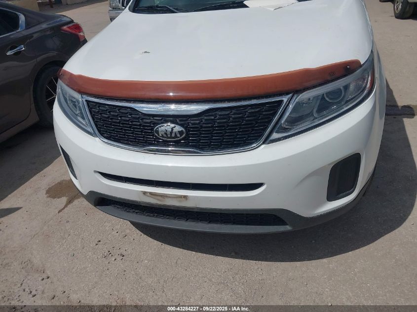 2014 Kia Sorento Lx VIN: 5XYKT3A61EG504174 Lot: 43284227