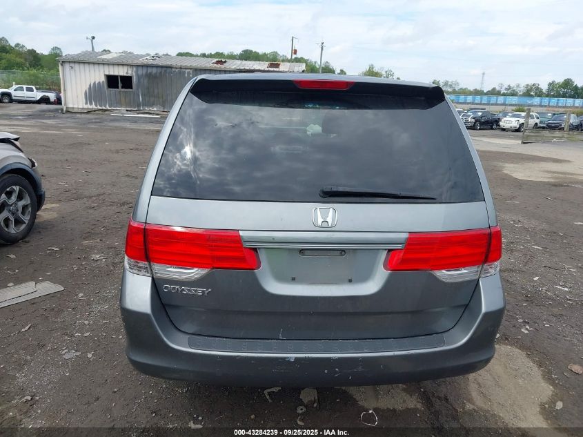 2009 Honda Odyssey Lx VIN: 5FNRL38259B018563 Lot: 43284239