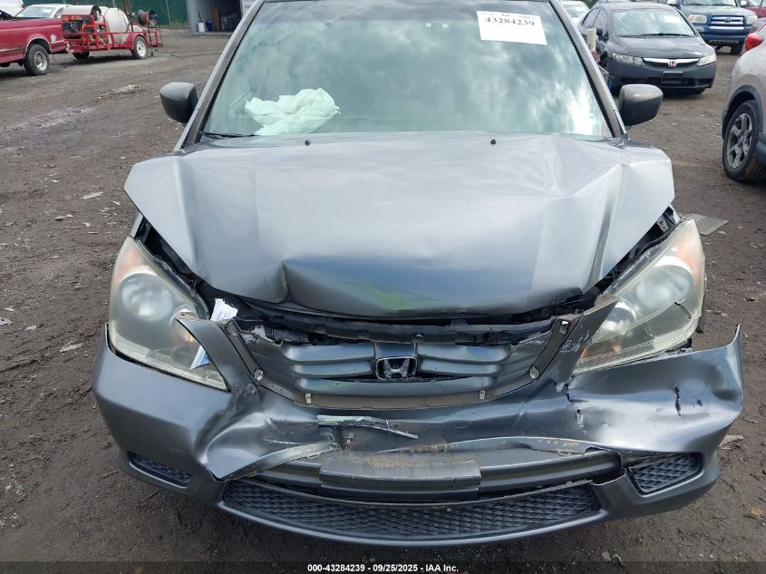 2009 Honda Odyssey Lx VIN: 5FNRL38259B018563 Lot: 43284239