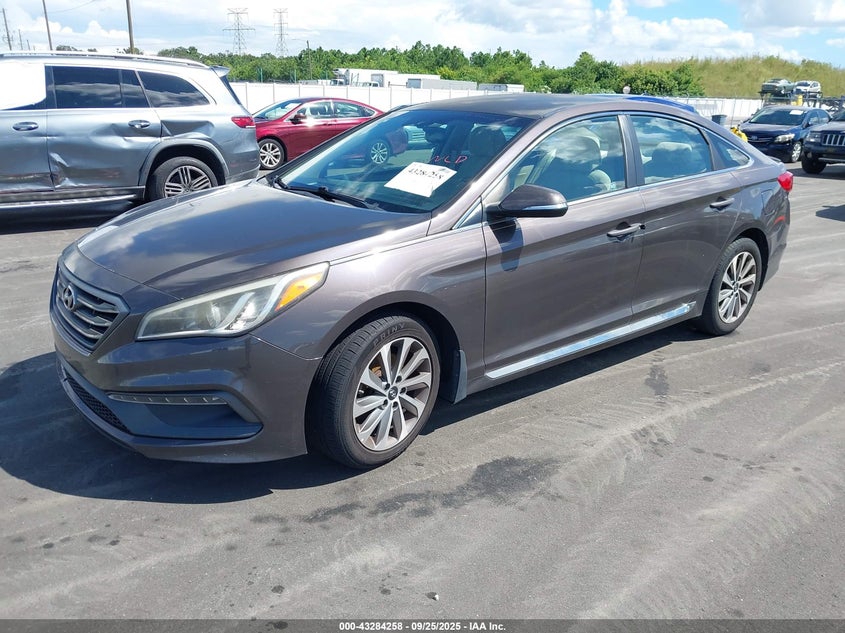 2016 HYUNDAI SONATA SPORT - 5NPE34AF2GH379880