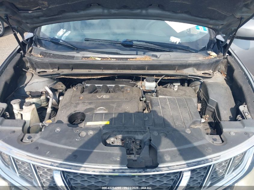 2011 Nissan Murano S VIN: JN8AZ1MW3BW162191 Lot: 43284295