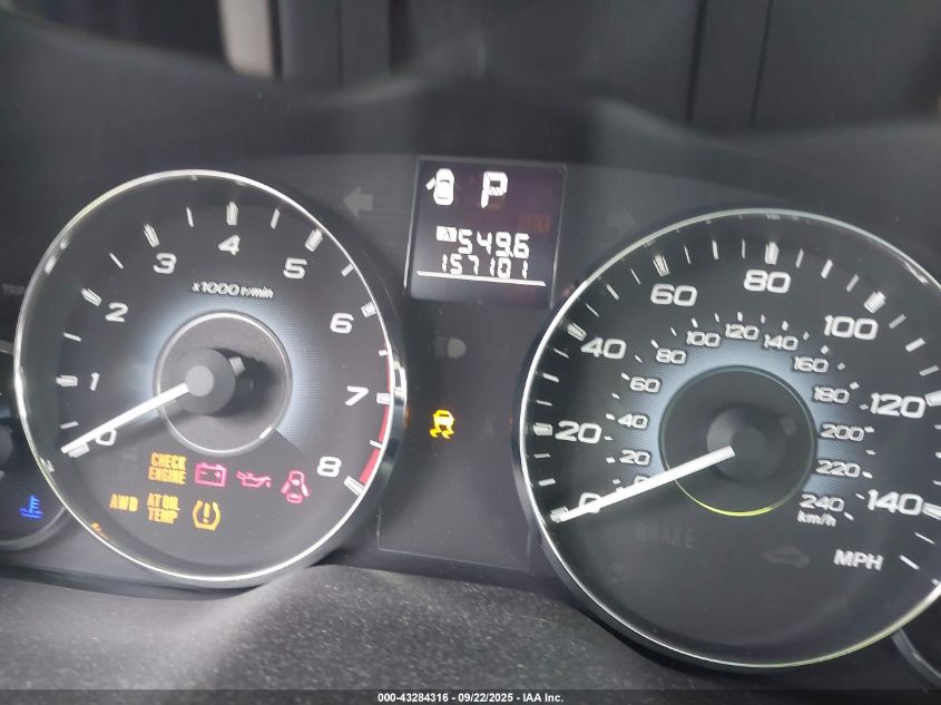 2010 Subaru Outback 2.5I Premium VIN: 4S4BRBEC6A3326944 Lot: 43284316