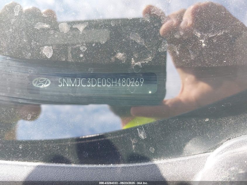 2025 Hyundai Tucson Sel Convenience VIN: 5NMJC3DE0SH480269 Lot: 43284333