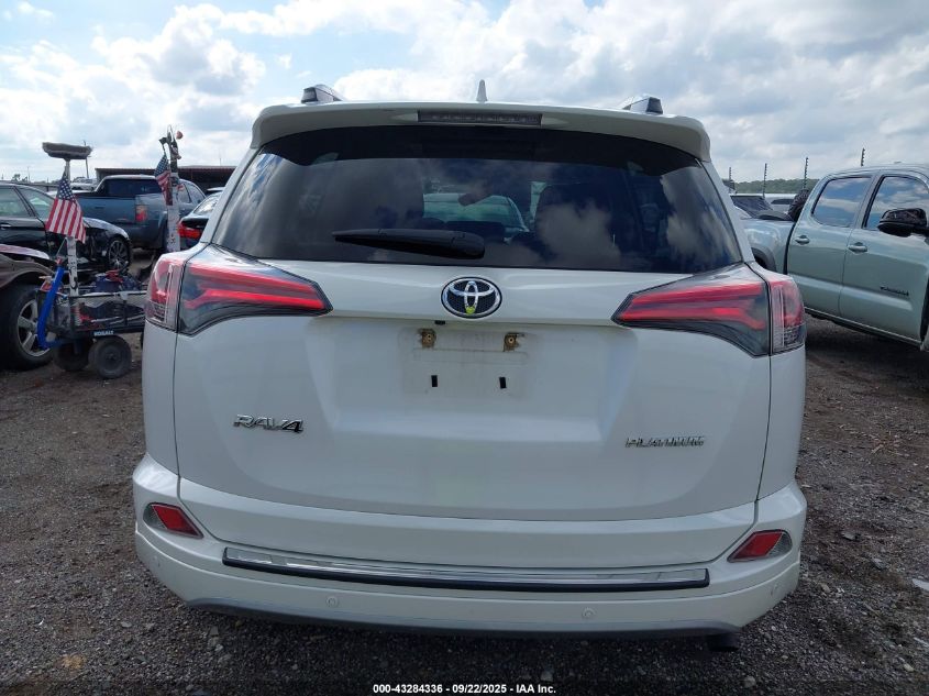 2017 Toyota Rav4 Platinum VIN: 2T3YFREV4HW370286 Lot: 43284336