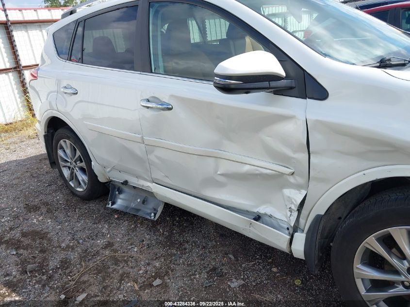 2017 Toyota Rav4 Platinum VIN: 2T3YFREV4HW370286 Lot: 43284336