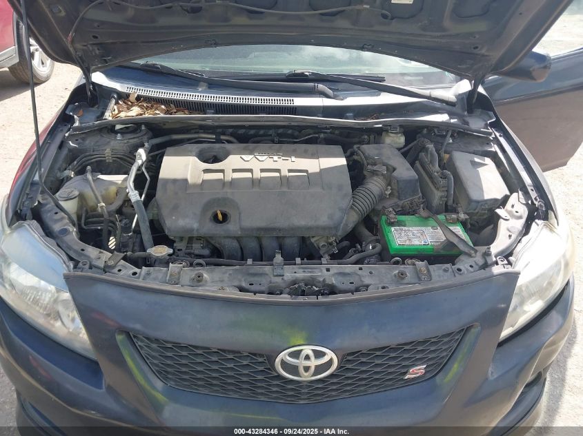 2010 Toyota Corolla S VIN: 1NXBU4EE3AZ381552 Lot: 43284346