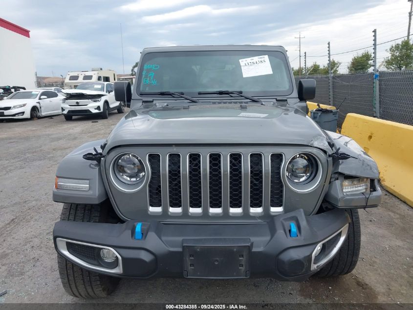 2023 Jeep Wrangler 4Xe Sahara 4X4 VIN: 1C4JJXP69PW559476 Lot: 43284385