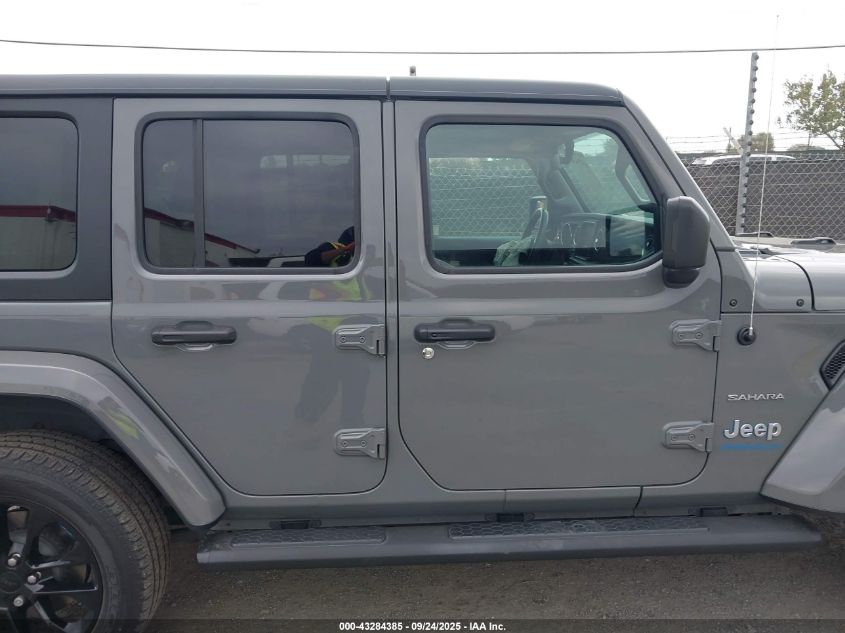 2023 Jeep Wrangler 4Xe Sahara 4X4 VIN: 1C4JJXP69PW559476 Lot: 43284385