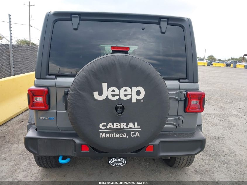 2023 Jeep Wrangler 4Xe Sahara 4X4 VIN: 1C4JJXP69PW559476 Lot: 43284385