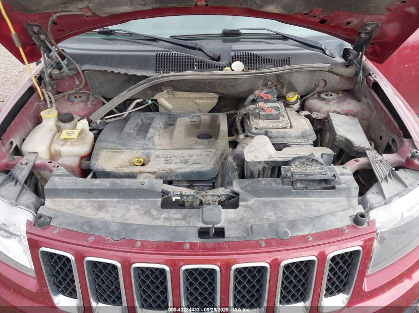 2012 Jeep Compass Latitude VIN: 1C4NJDEB1CD588704 Lot: 43284433