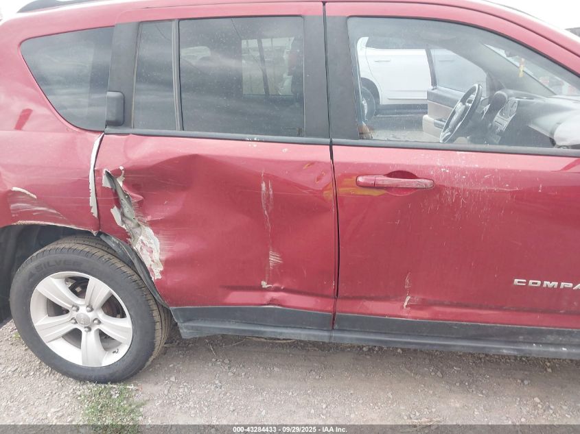 2012 Jeep Compass Latitude VIN: 1C4NJDEB1CD588704 Lot: 43284433