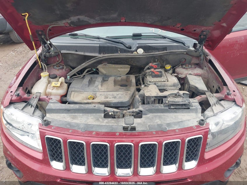 2012 Jeep Compass Latitude VIN: 1C4NJDEB1CD588704 Lot: 43284433