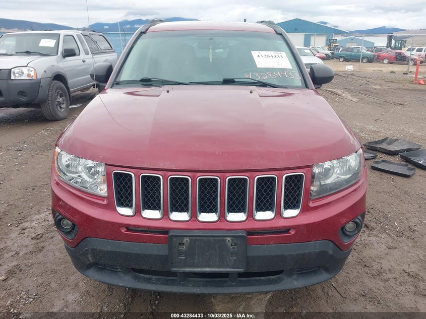 2012 Jeep Compass Latitude VIN: 1C4NJDEB1CD588704 Lot: 43284433