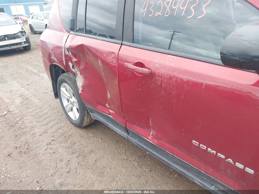 2012 Jeep Compass Latitude VIN: 1C4NJDEB1CD588704 Lot: 43284433