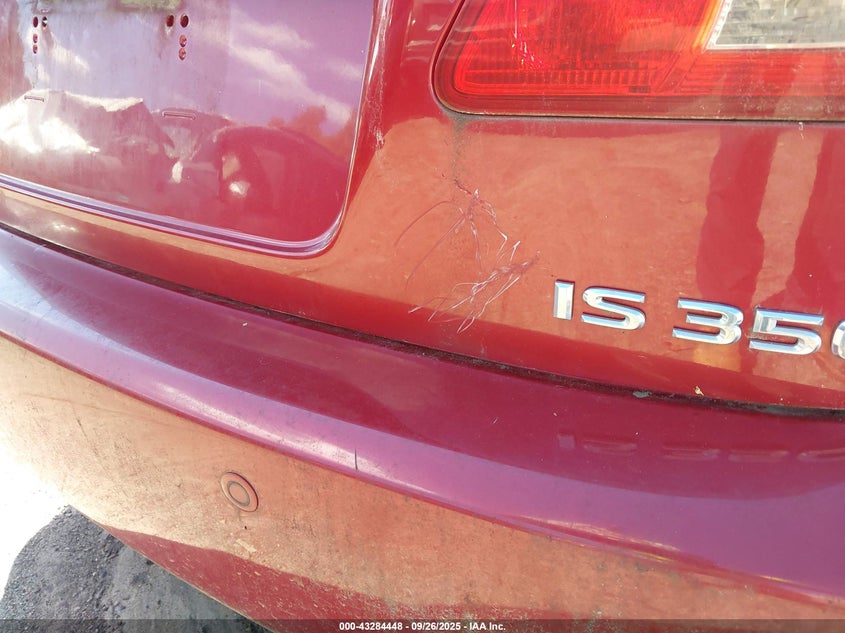 2006 Lexus Is 350 VIN: JTHBE262262005405 Lot: 43284448
