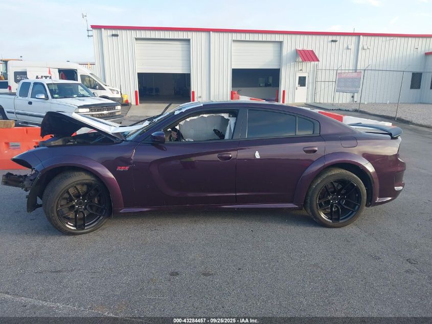 2021 Dodge Charger Scat Pack Widebody Rwd VIN: 2C3CDXGJ3MH620632 Lot: 43284457