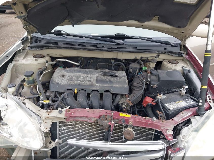 2004 Toyota Corolla Le VIN: 2T1BR32E74C229683 Lot: 43284486