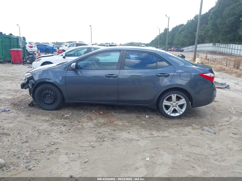 2014 Toyota Corolla Le VIN: 2T1BURHE0EC190476 Lot: 43284502