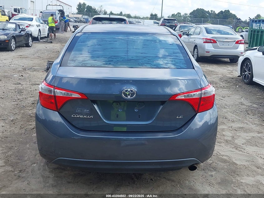 2014 Toyota Corolla Le VIN: 2T1BURHE0EC190476 Lot: 43284502