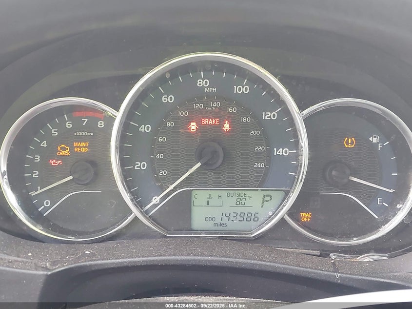 2014 Toyota Corolla Le VIN: 2T1BURHE0EC190476 Lot: 43284502