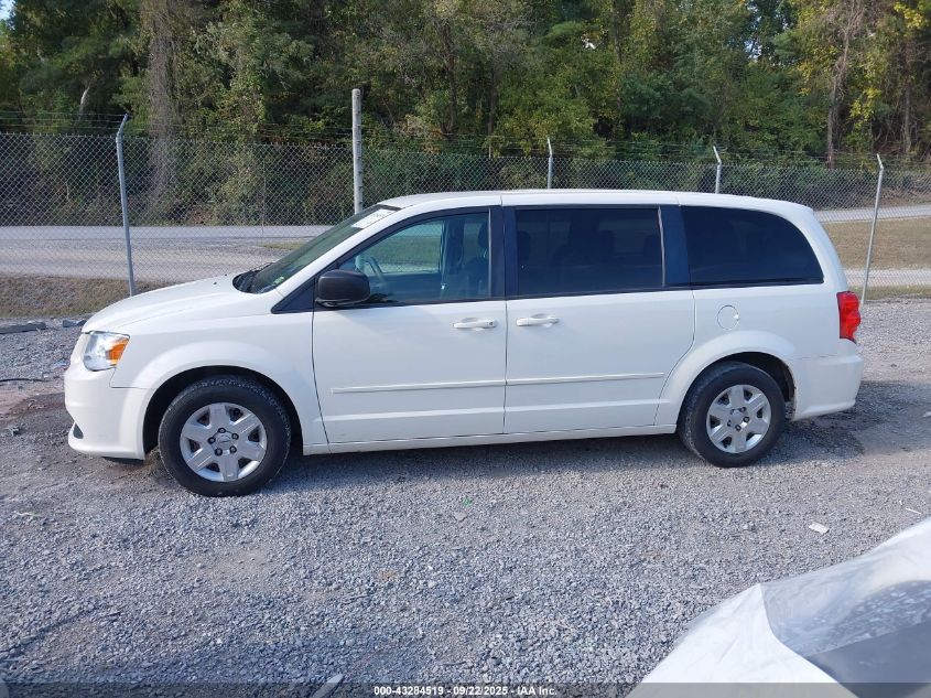 2012 Dodge Grand Caravan Se/Avp VIN: 2C4RDGBG2CR360329 Lot: 43284519