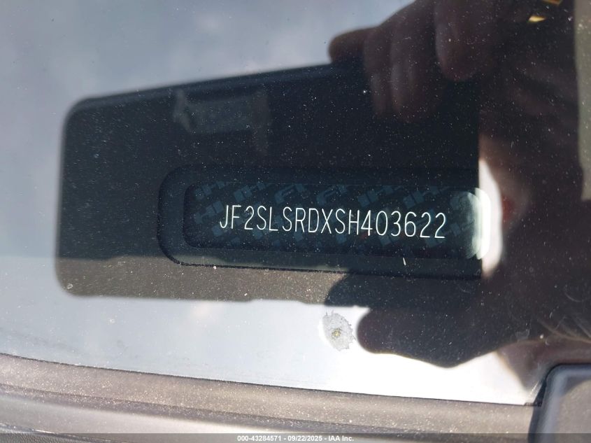 2025 Subaru Forester Hybrid Limited VIN: JF2SLSRDXSH403622 Lot: 43284571