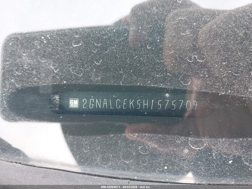 2017 CHEVROLET EQUINOX LT - 2GNALCEK5H1575709