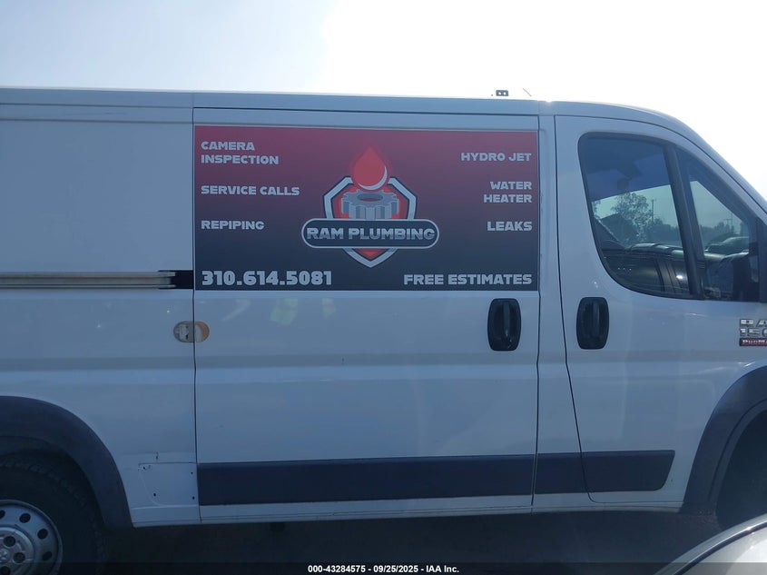 2015 RAM PROMASTER 1500 LOW ROOF - 3C6TRVAG8FE502743