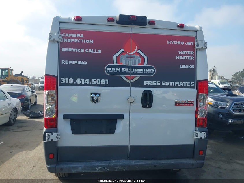 2015 RAM PROMASTER 1500 LOW ROOF - 3C6TRVAG8FE502743