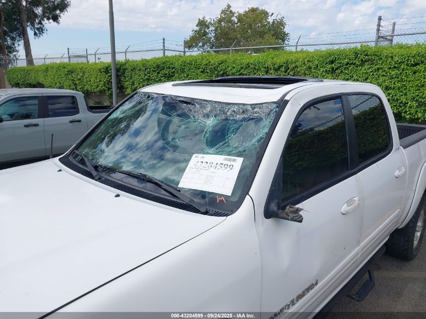 2006 Toyota Tundra Limited V8 VIN: 5TBDT481X6S533579 Lot: 43284599