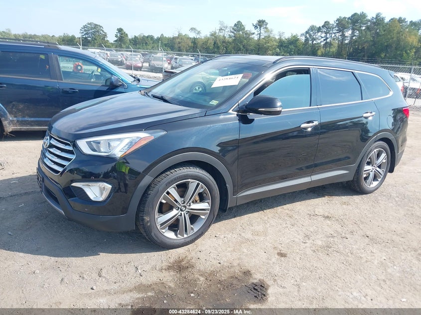 2014 HYUNDAI SANTA FE LIMITED - KM8SR4HF6EU083766