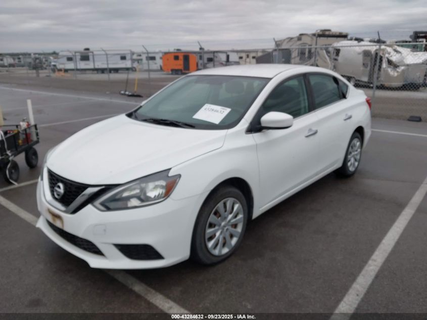 2017 Nissan Sentra Sv VIN: 3N1AB7AP1HY282897 Lot: 43284632