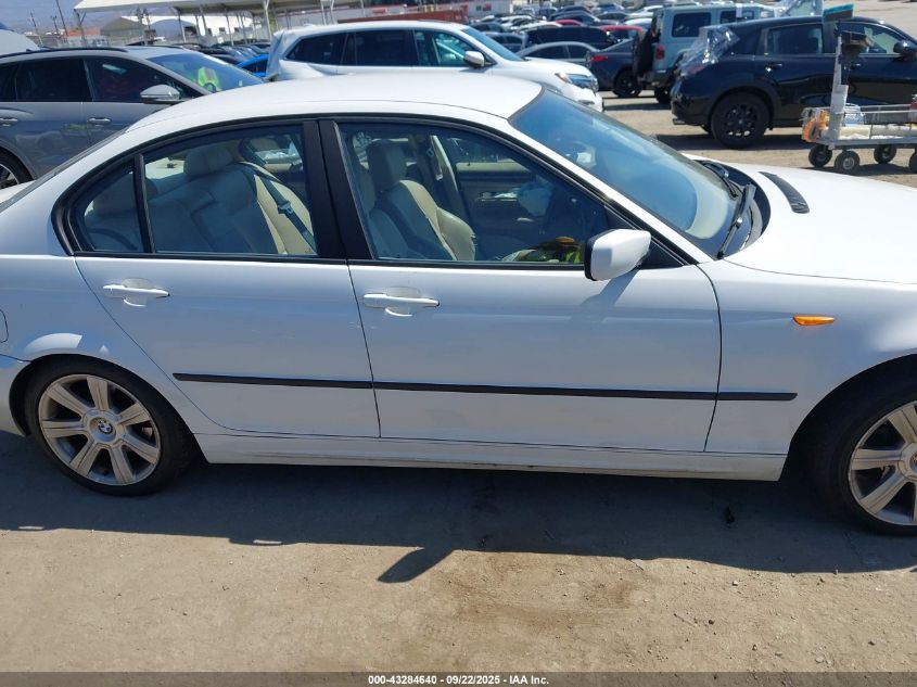 2002 BMW 325I VIN: WBAEV33412PD00325 Lot: 43284640