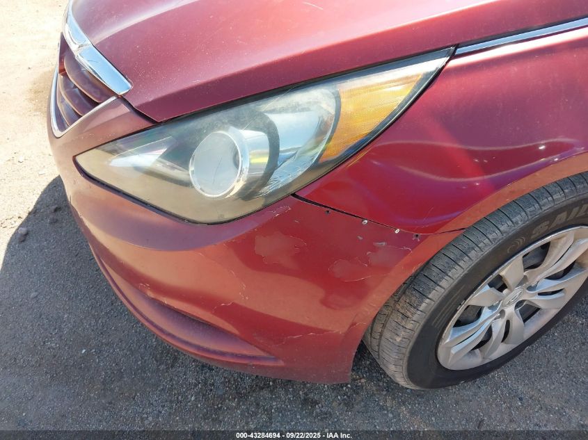 2012 Hyundai Sonata Gls Pzev VIN: 5NPEB4AC9CH331182 Lot: 43284694