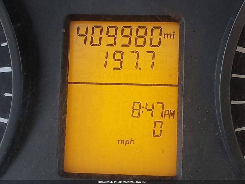 2011 Mercedes-Benz Sprinter 2500 High Roof VIN: WD3PE8CB9B5586998 Lot: 43284711