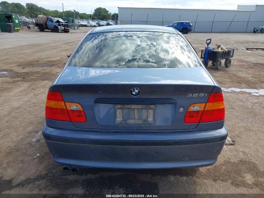 2005 BMW 325I VIN: WBAEV33405KX11374 Lot: 43284732