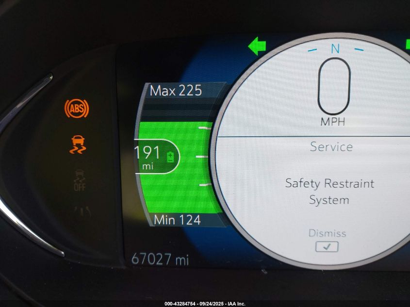 2019 Chevrolet Bolt Ev Lt VIN: 1G1FY6S03K4114372 Lot: 43284754