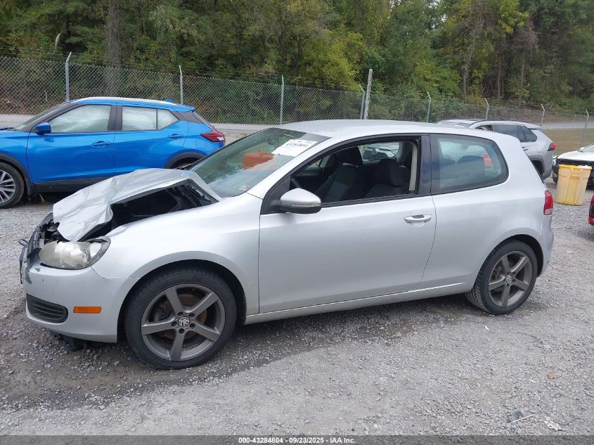 2011 Volkswagen Golf 2.5L 2-Door VIN: WVWAB7AJ5BW255502 Lot: 43284804