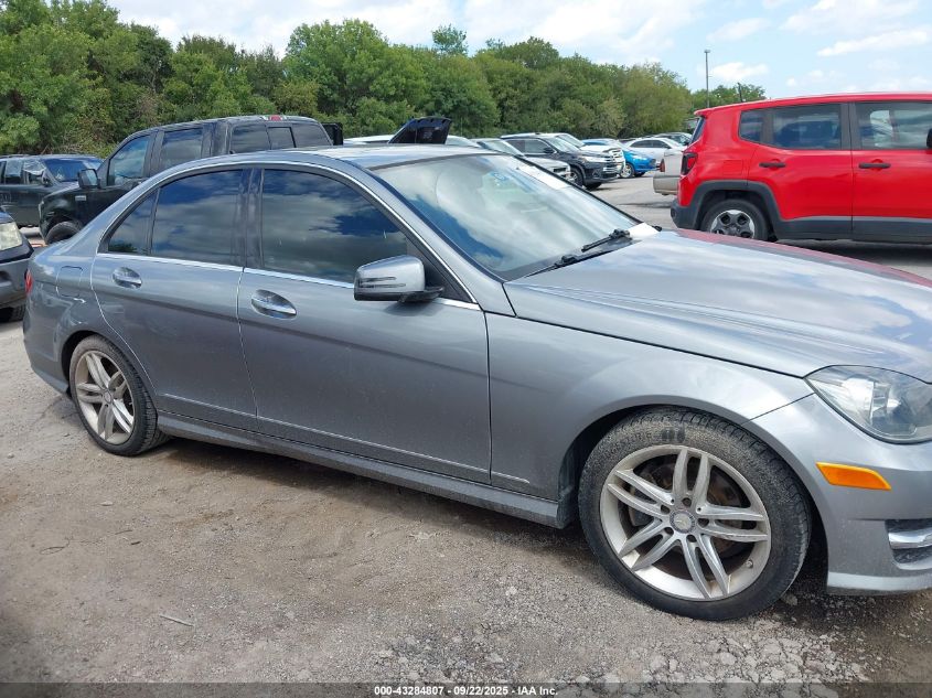 2014 Mercedes-Benz C 250 Sport VIN: WDDGF4HB5EA956477 Lot: 43284807