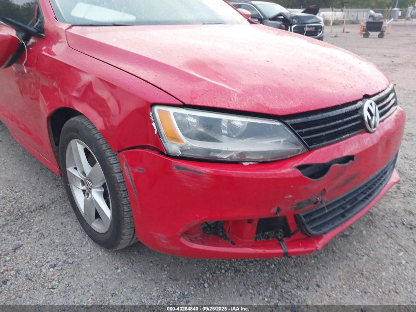 2012 Volkswagen Jetta 2.0L Tdi VIN: 3VWLL7AJ7CM391893 Lot: 43284840