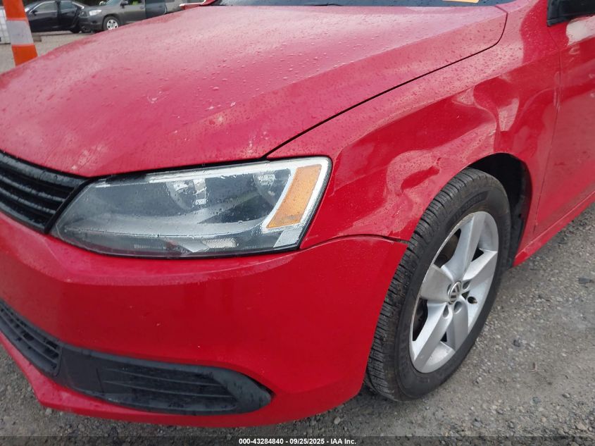 2012 Volkswagen Jetta 2.0L Tdi VIN: 3VWLL7AJ7CM391893 Lot: 43284840