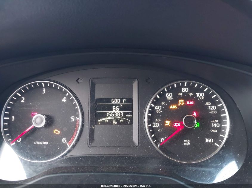 2012 Volkswagen Jetta 2.0L Tdi VIN: 3VWLL7AJ7CM391893 Lot: 43284840