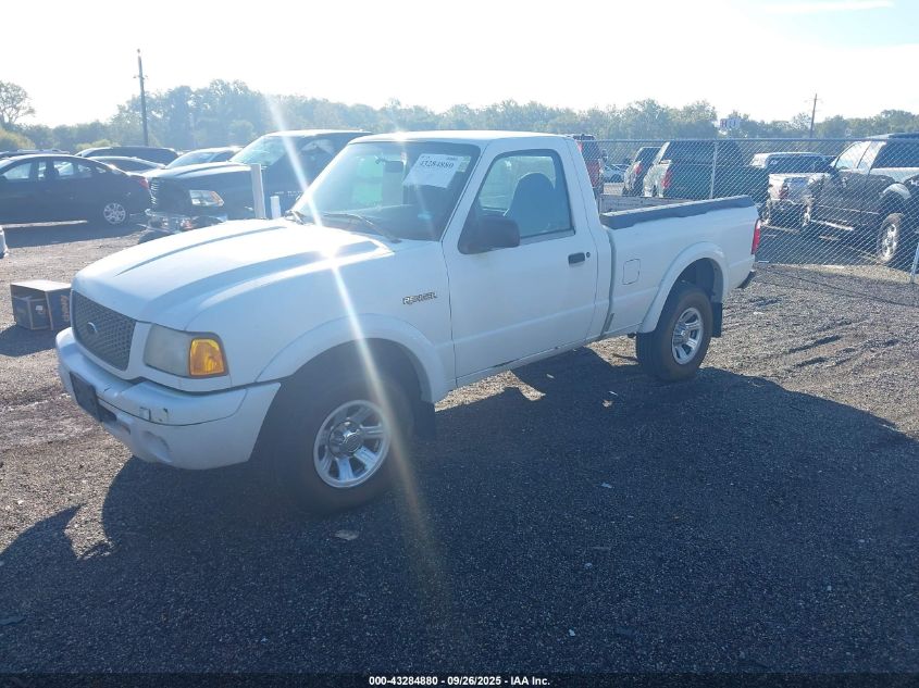 2001 Ford Ranger Edge/Xl/Xlt VIN: 1FTYR10U41TA19801 Lot: 43284880