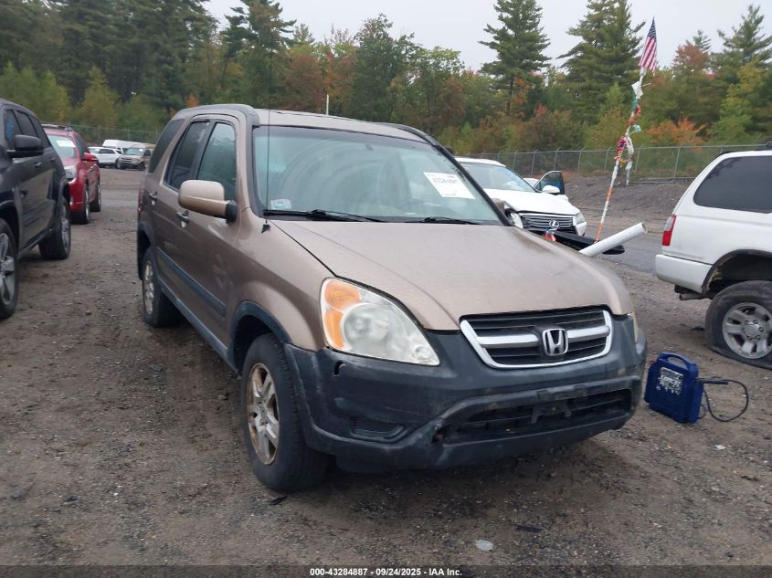 2002 Honda Cr-V Ex VIN: JHLRD78832C008645 Lot: 43284887