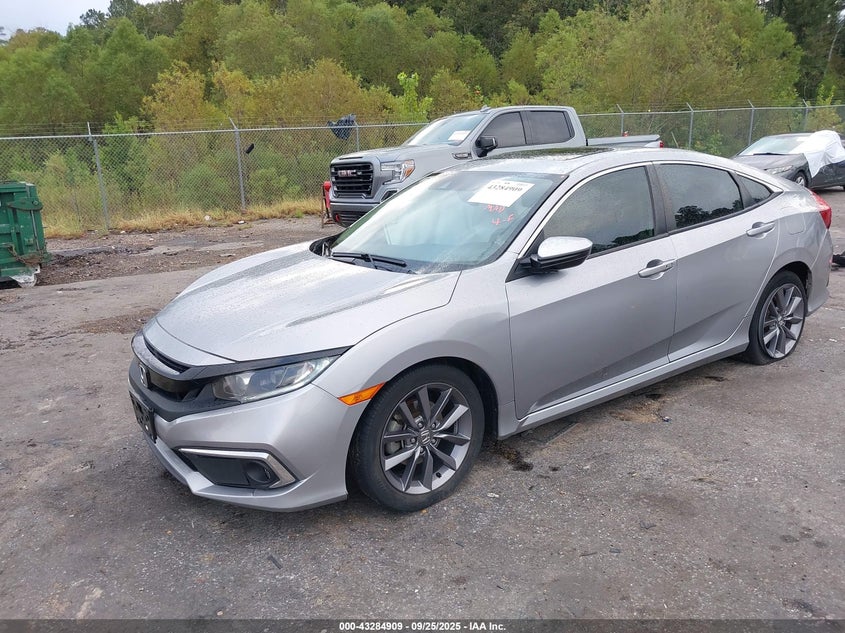 2020 HONDA CIVIC EX-L - 19XFC1F71LE221047
