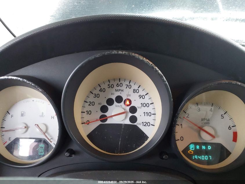 2007 Dodge Caliber R/T VIN: 1B3HB78K17D194652 Lot: 43284930