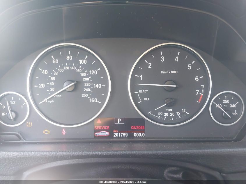 2012 BMW 328I VIN: WBA3A5G57CNP15774 Lot: 43284939