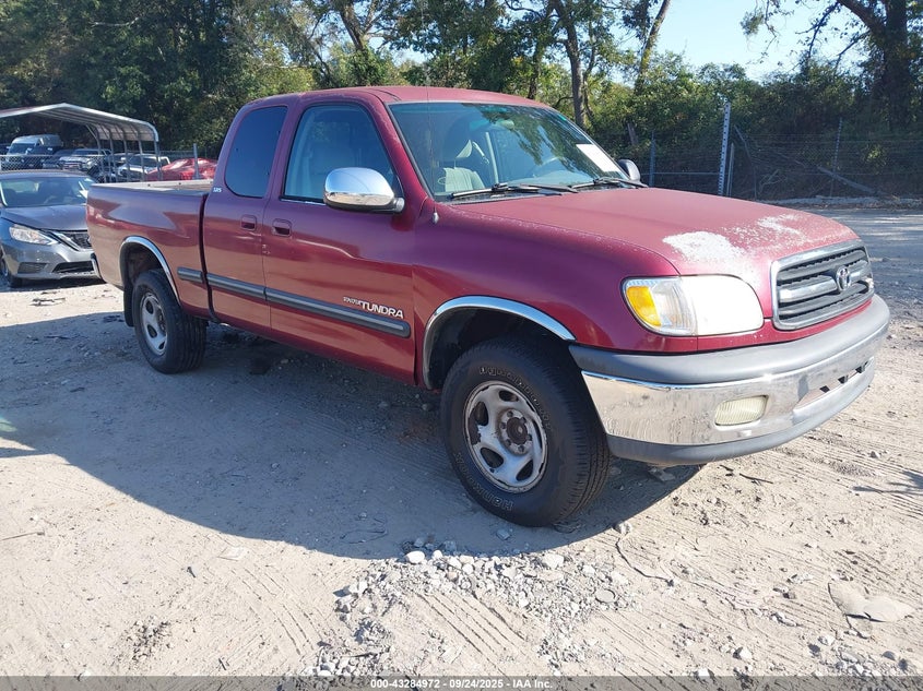 2001 Toyota Tundra Sr5 V8 VIN: 5TBRT341X1S195860 Lot: 43284972