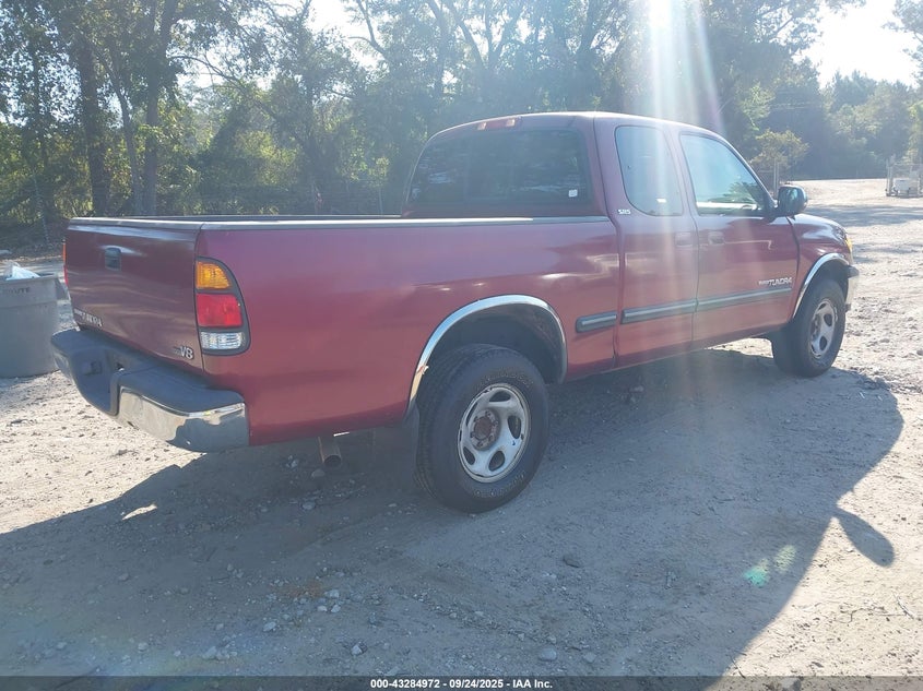 2001 Toyota Tundra Sr5 V8 VIN: 5TBRT341X1S195860 Lot: 43284972