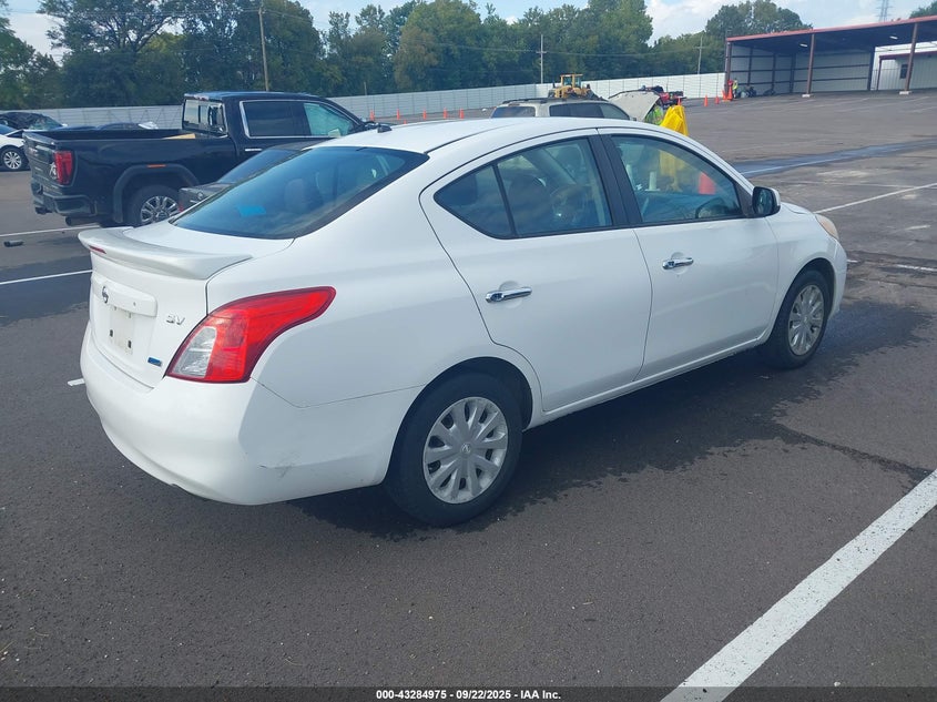 Vin: 3n1cn7ap4dl885365, lot: 43779582, nissan versa s/s plus/sv/sl 20134